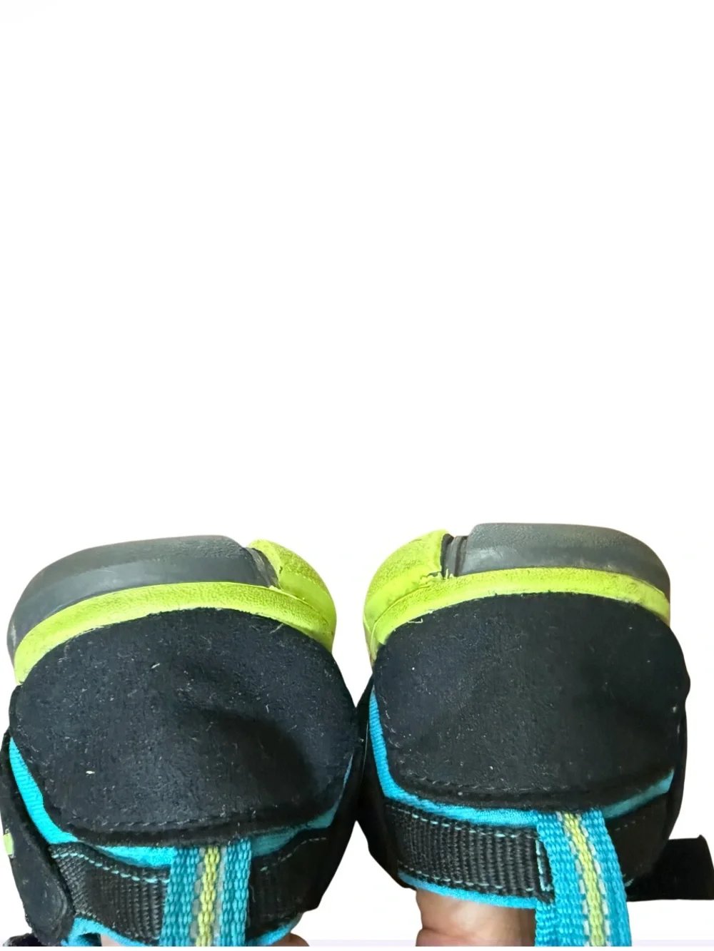 Keen Kids’ Sea Camp II Black Sandals with Teal and Lime Accents-Size 4